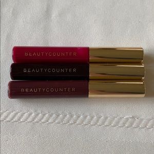 BeautyCounter mini gloss set
